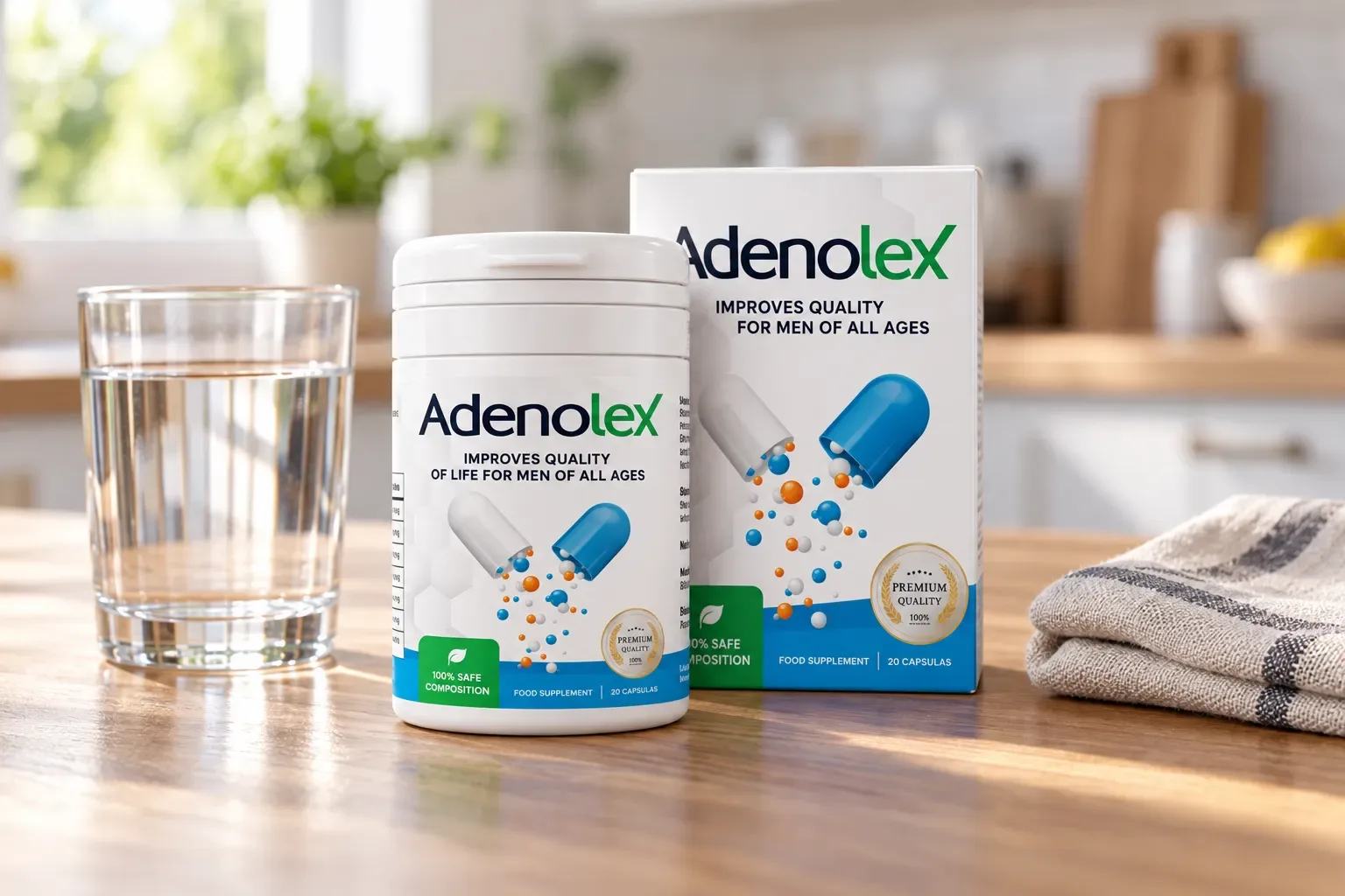 Adenolex — el envase en el día a día
