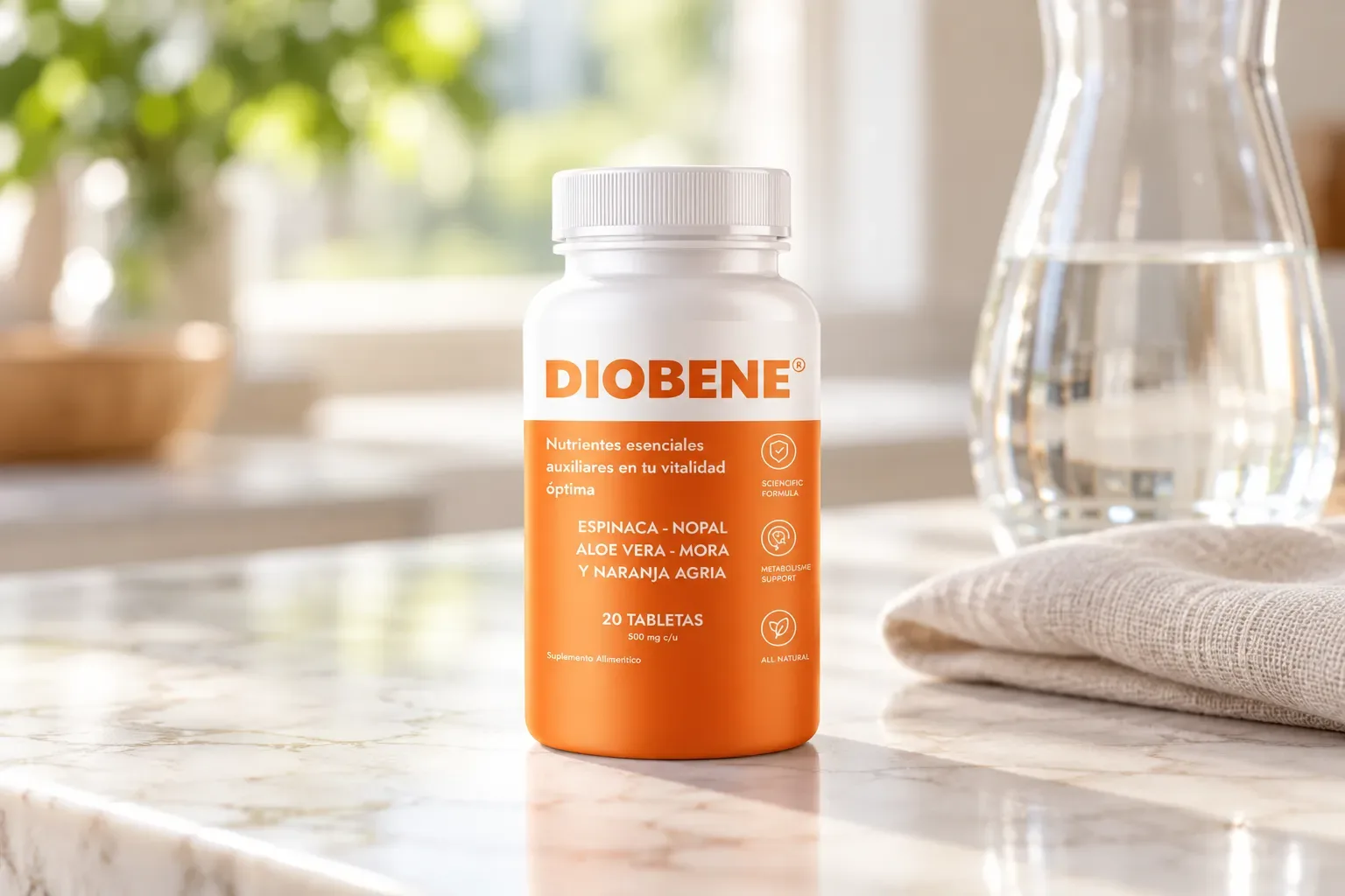 Diobene — el envase en el día a día