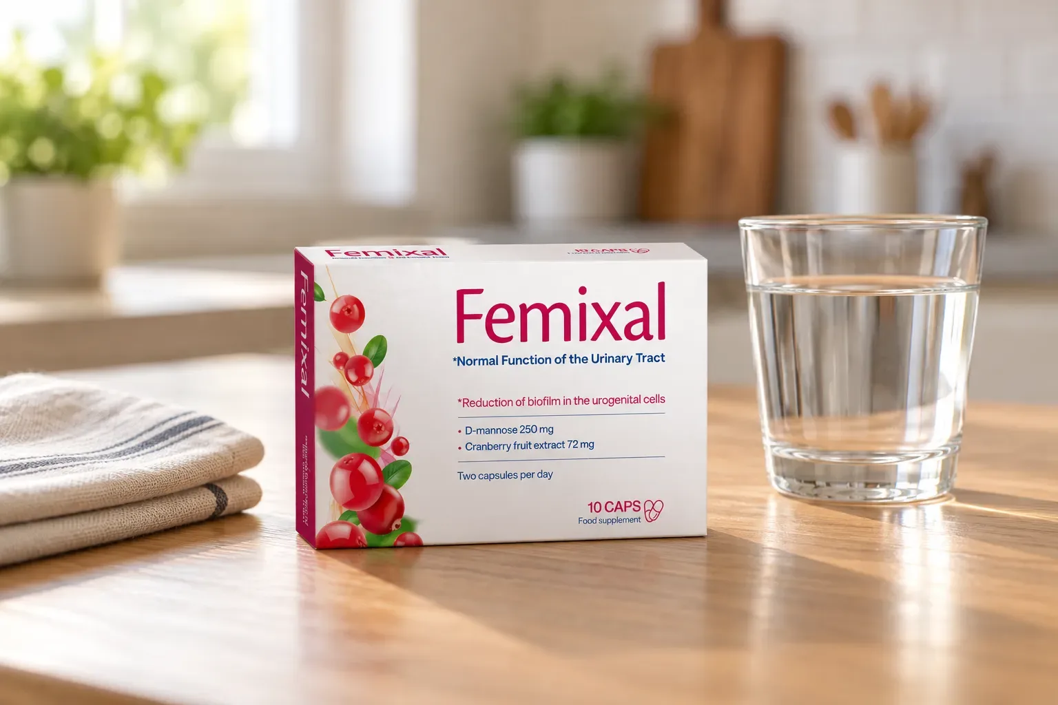 Femixal — el envase en el día a día