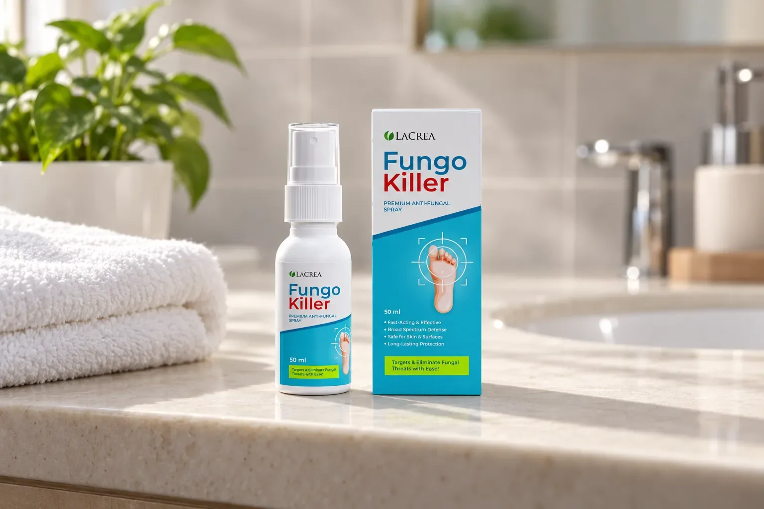 Fungokiller — el envase en el día a día