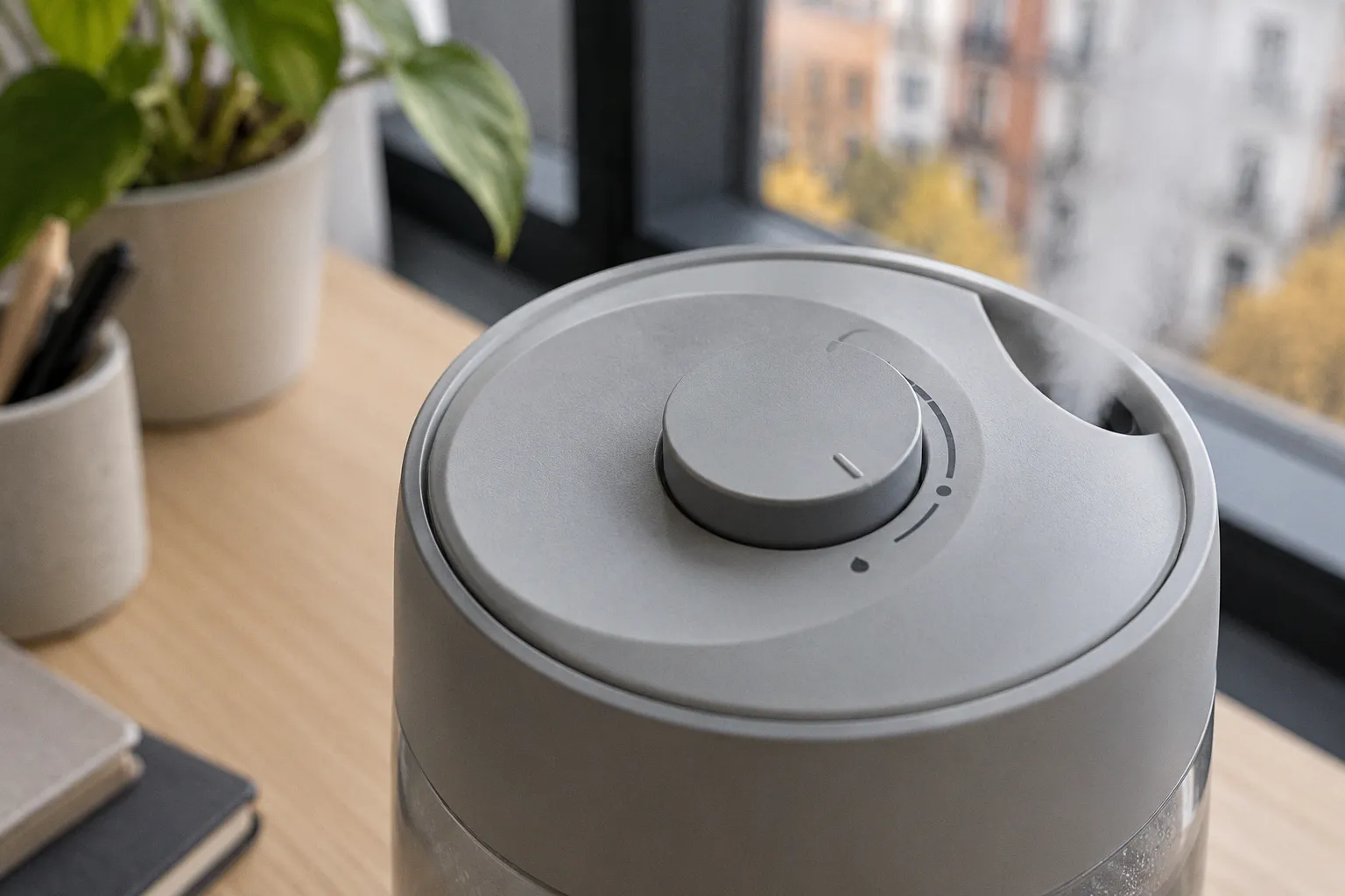 Humidificador ultrasónico frente a evaporativo para proteger los ojos secos en la oficina