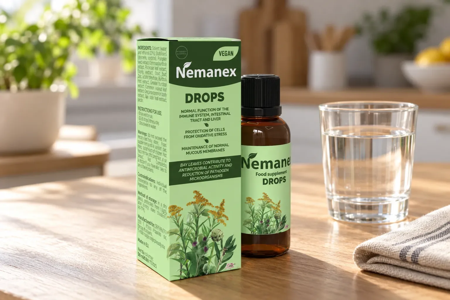 Nemanex — el envase en el día a día