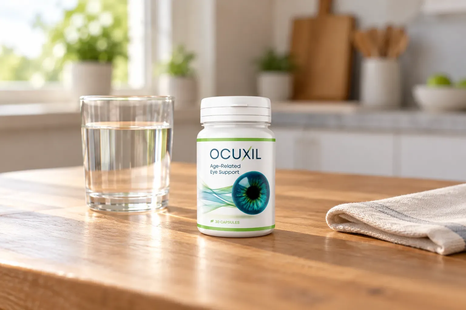 Ocuxil — el envase en el día a día