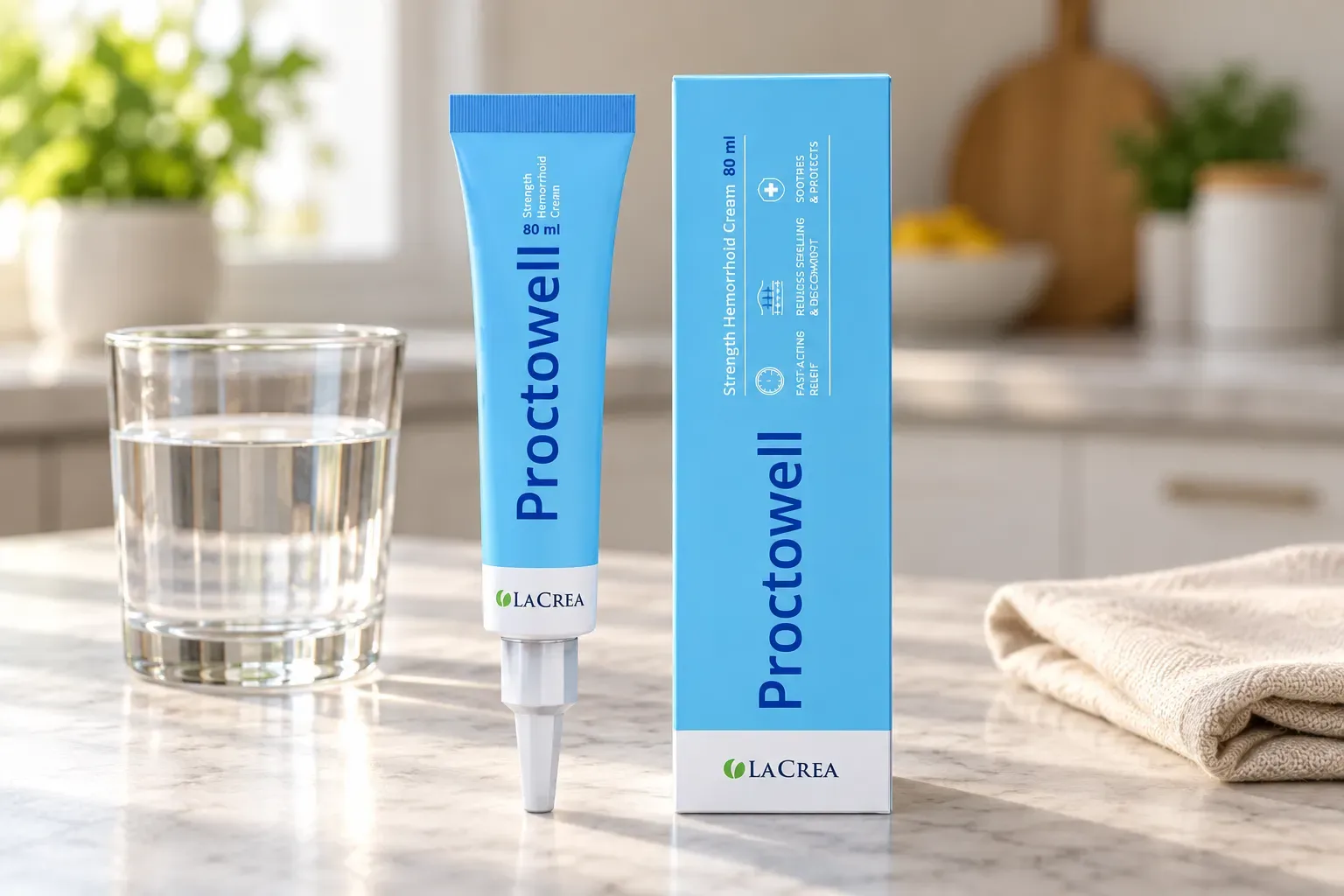 Proctowell — el envase en el día a día