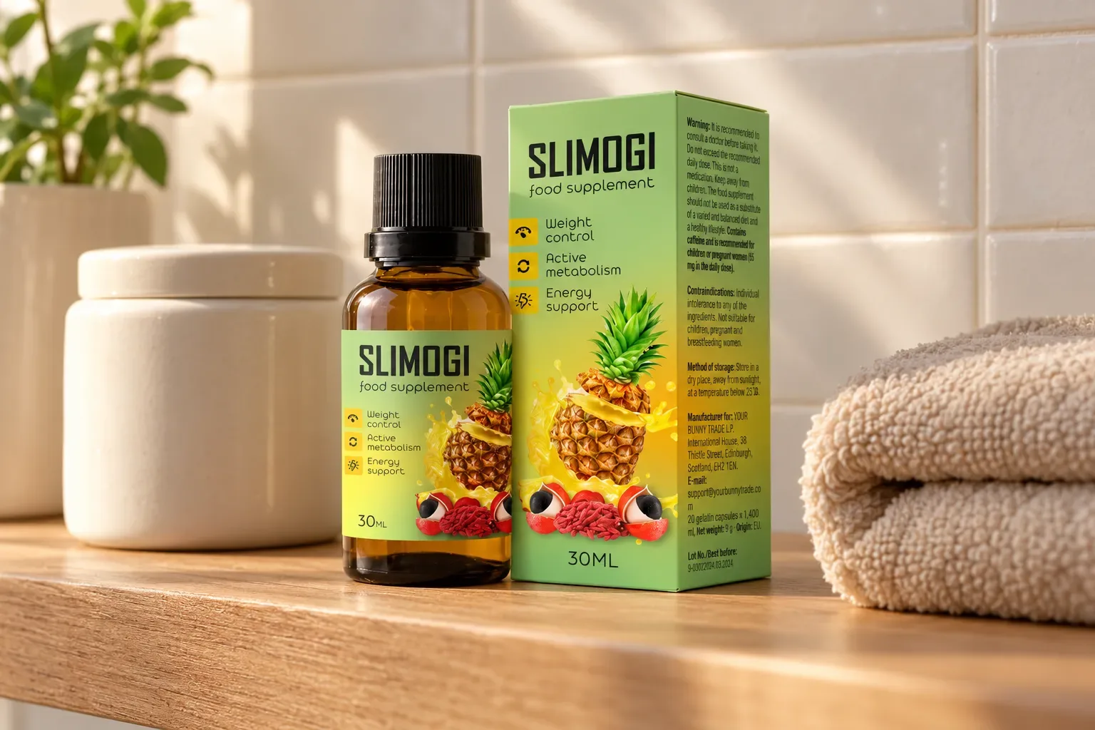 Slimogi — el envase en el día a día